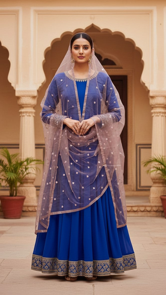 EMBROIDERED DUPATTA COLLECTION BY KAYSERIA By Branded Cut Pieces