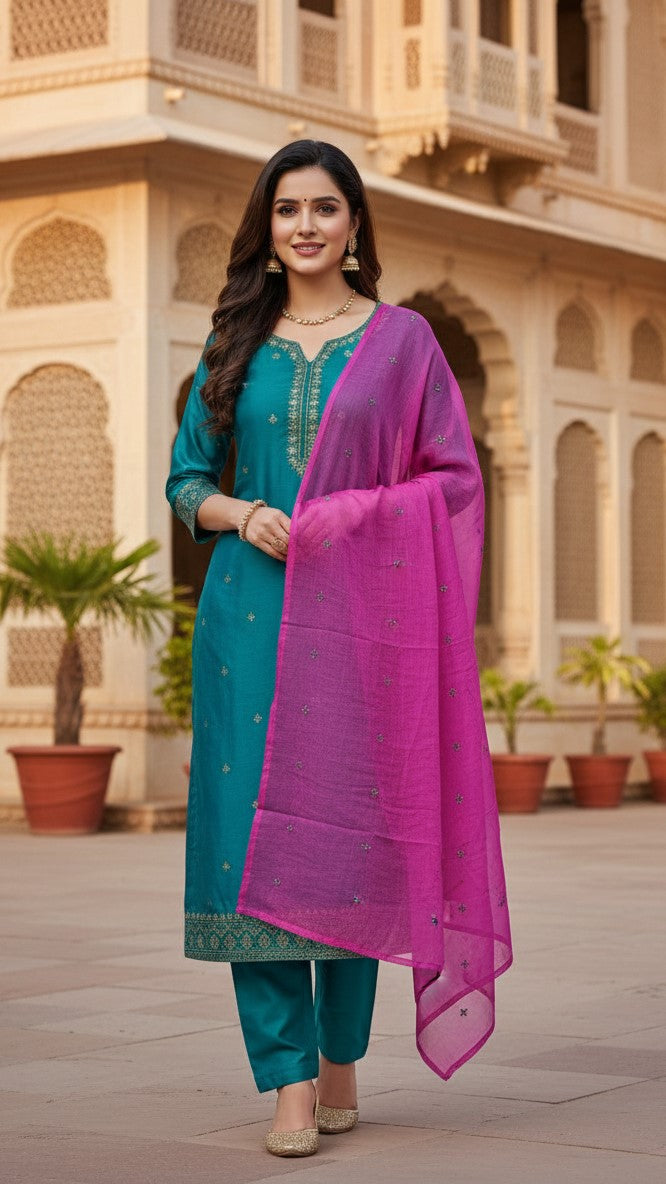 EMBROIDERED DUPATTA COLLECTION BY KAYSERIA By Branded Cut Pieces