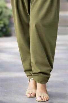 Sapphire Unstitched Linen Trouser