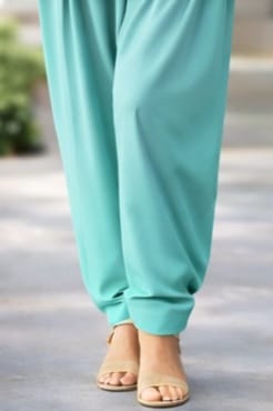 Sapphire Unstitched Linen Trouser