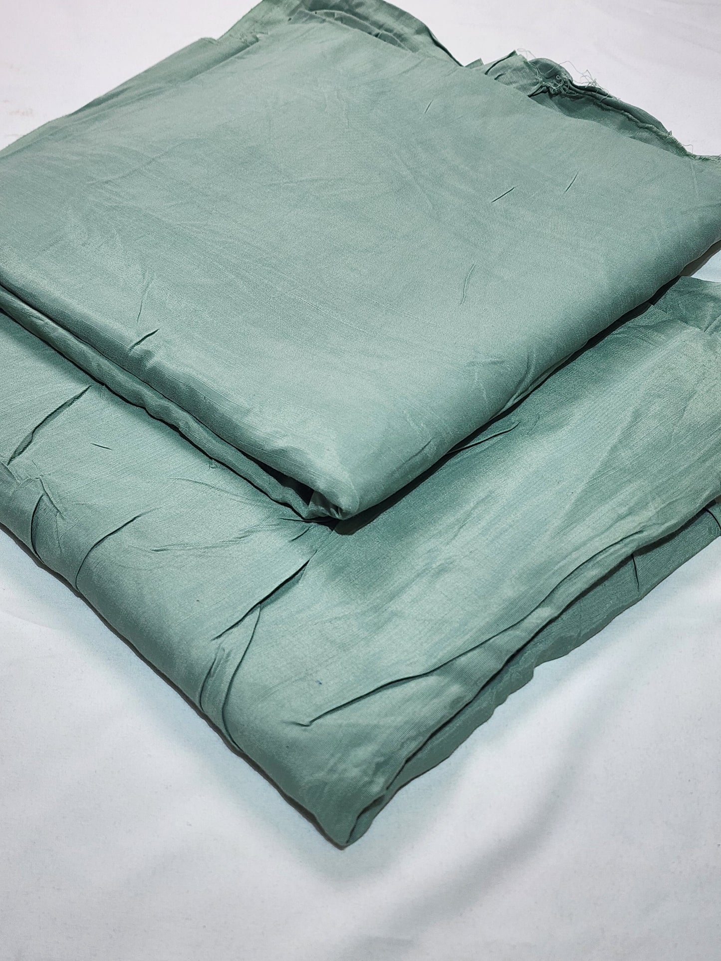 Sapphire Unstitched Plain Silk Allover ST 2pc