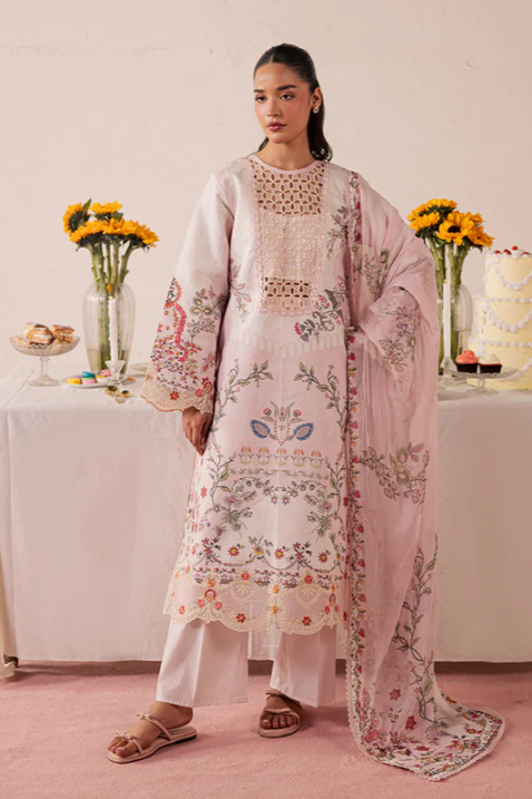 Mahnur Jahaan Unstitched Luxury Lawn 3pc