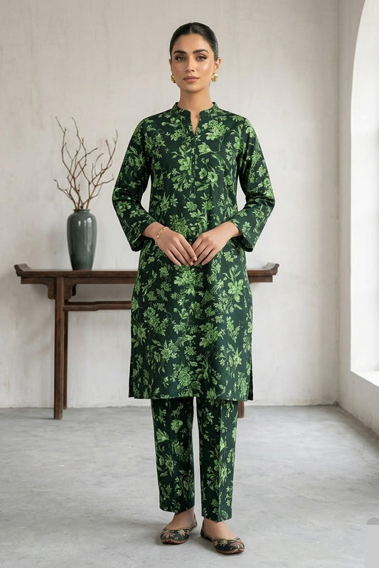 Premium Designer Unstitched Printed Lawn ST 2pc