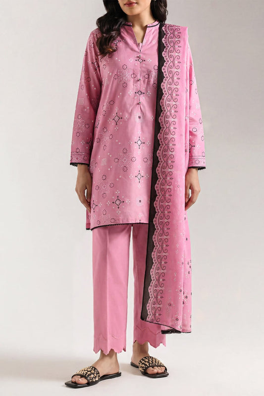 Saya Unstitched Printed Lawn 3pc
