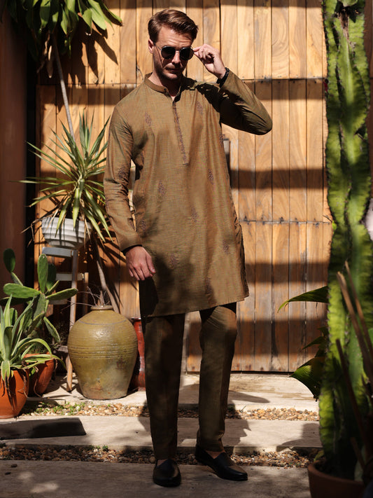 Almirah Stitched Men's Kurta Trouser