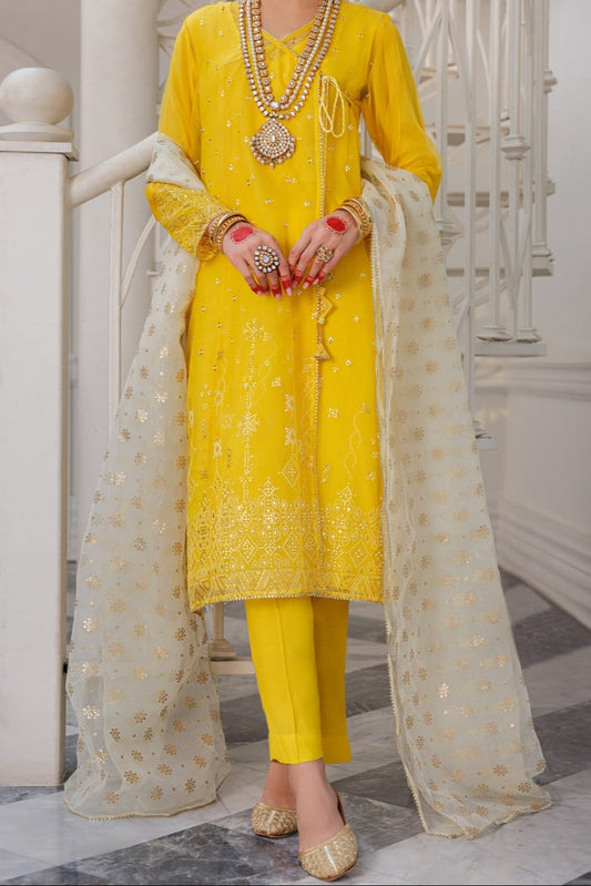 Almirah Stitched Ladie's Premiuim 3pc