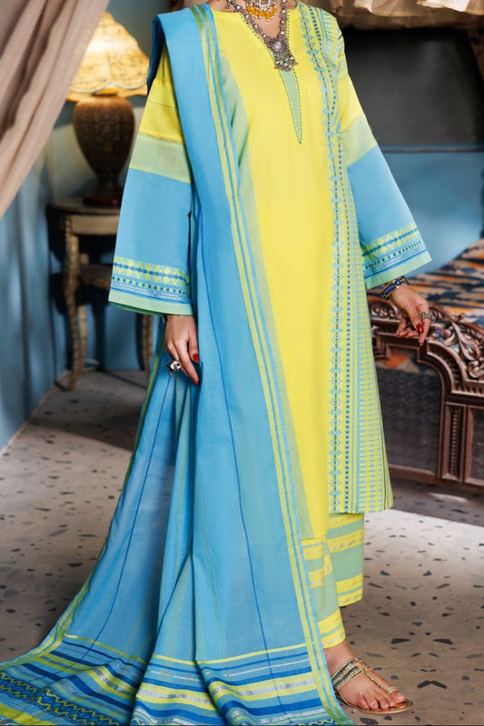 Almirah Stitched Ladie's Premiuim 3pc