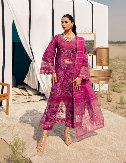 Parishay Janan Luxury Embroidered Lawn 3pc