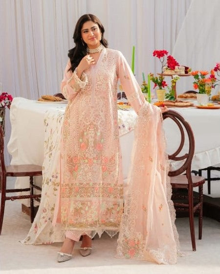 Mahnur Allenura Luxury Lawn Collection 3pc - Branded Cut Pieces