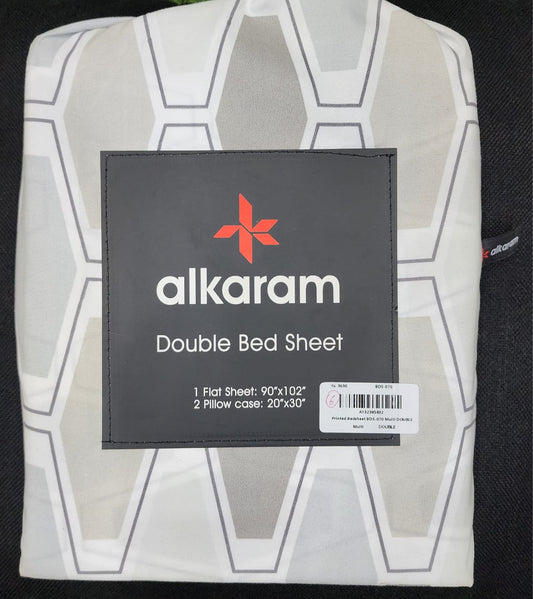 Al-Karam Bed Sheet Double Bed