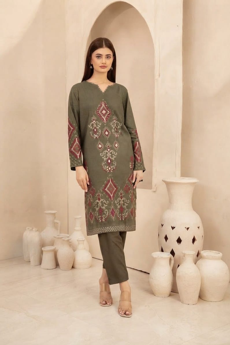 Tawakal Sorena Staple Viscose Stitched 2pc