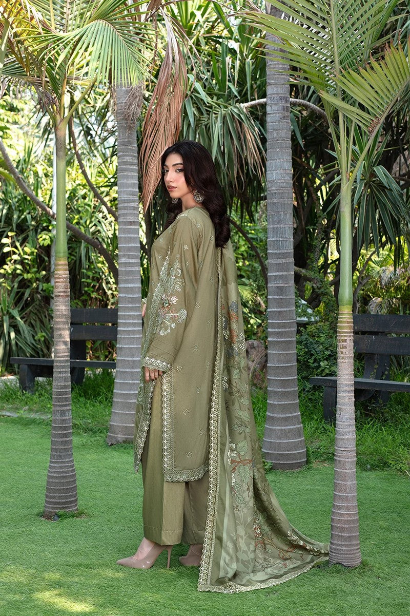 Feroza Falak Unstitch Luxury Embroidered 3pc