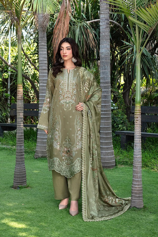 Feroza Falak Unstitch Luxury Embroidered 3pc