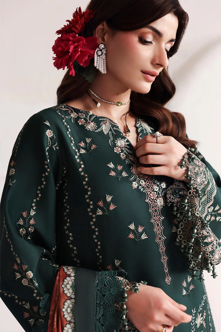 Naqsh Seraphine Unstitch Luxury Embroidered 3pc