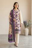 Dhanak Embroidere Unstitched 3pc