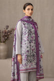Dhanak Embroidere Unstitched 3pc