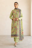 Dhanak Embroidere Unstitched 3pc