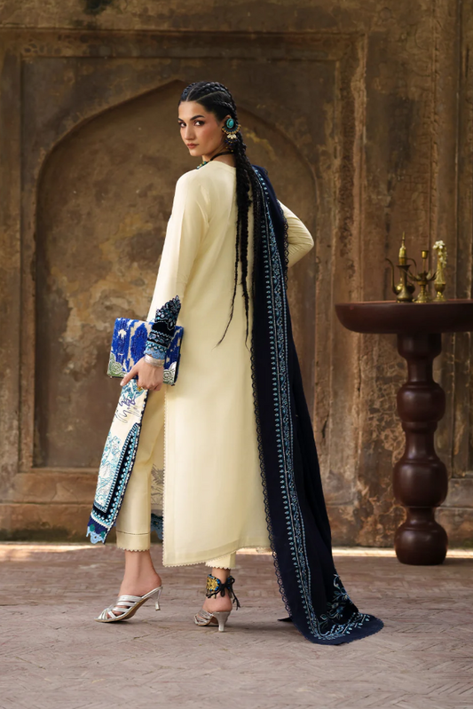 Bin Ilyas Gulnar Embroidered Luxury Karandi 3pc