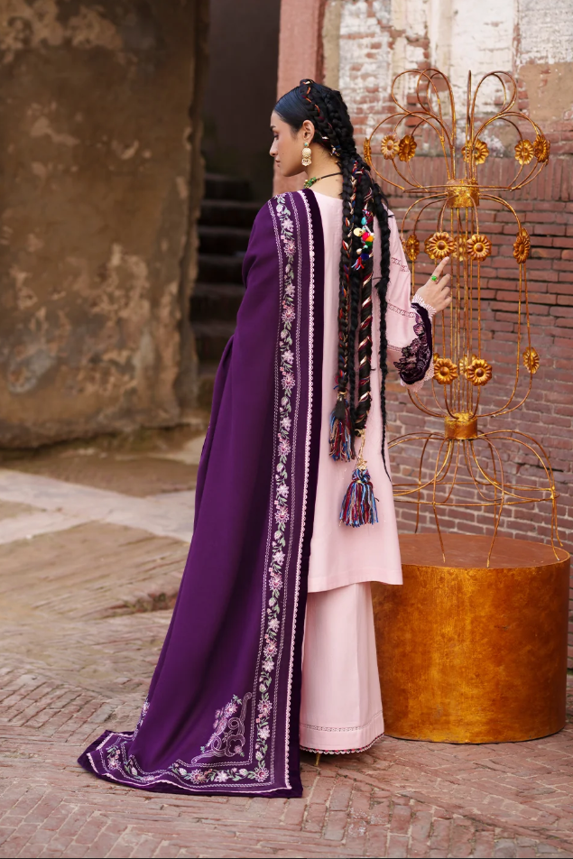 Bin Ilyas Gulnar Embroidered Luxury Karandi 3pc