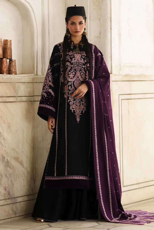 Bin Ilyas Gulnar Embroidered Luxury Karandi 3pc