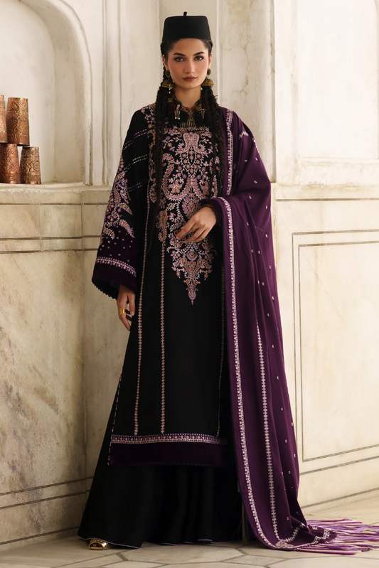Bin Ilyas Gulnar Embroidered Luxury Karandi 3pc