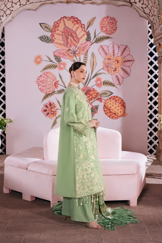 Mahnur Amelia Embroidered Luxury Khaddar 3pc