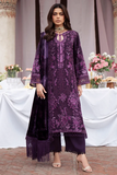 Mahnur Amelia Embroidered Luxury Khaddar 3pc