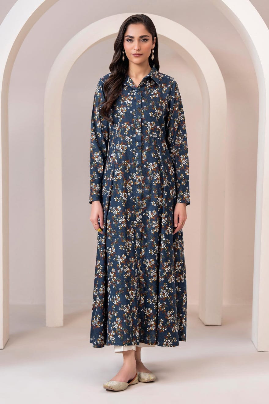Lime Light Unstitched Printed Lawn Shirt