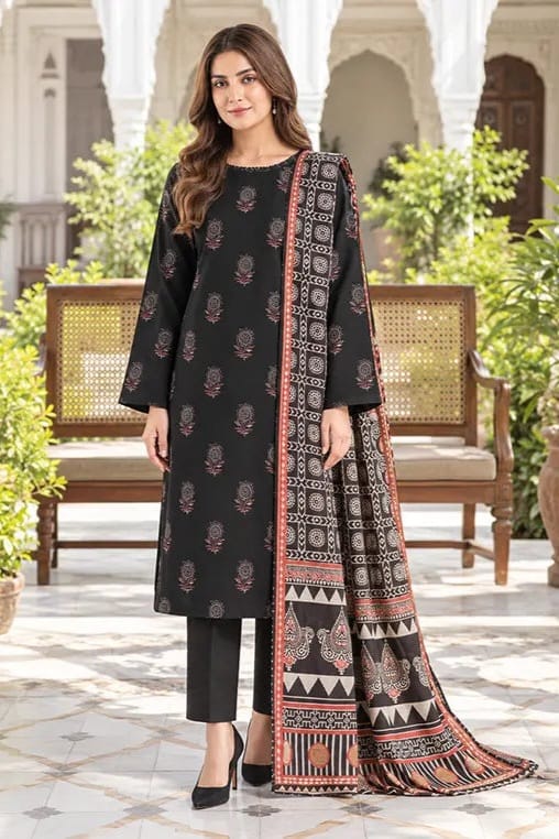 Lime Light Unstitched Printed Khaddar SD 2pc
