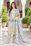 Lime Light Unstitched Paste Printed Khaddar 3pc