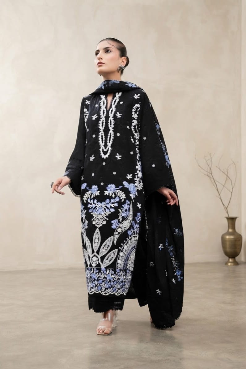 Irsa Afsana Embroidered Luxury Khaddar 3pc
