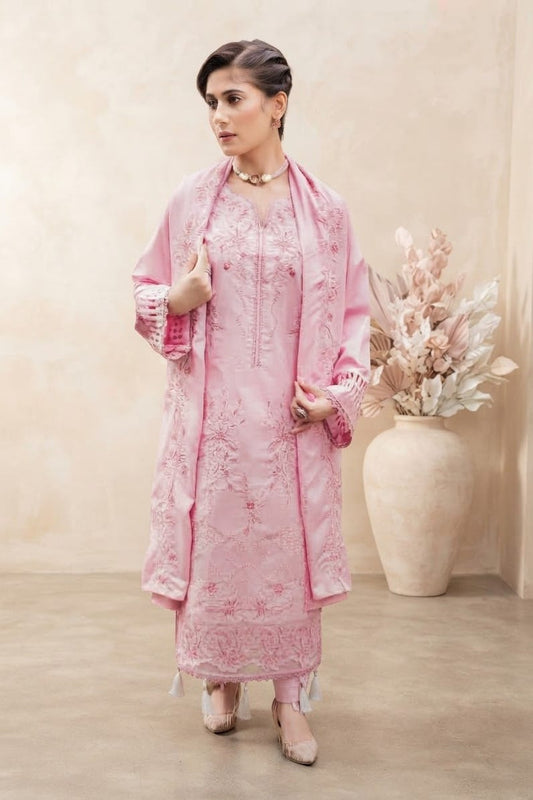 Irsa Afsana Embroidered Luxury Khaddar 3pc