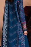 ZYNC Embroidered Luxury Viscose 3pc