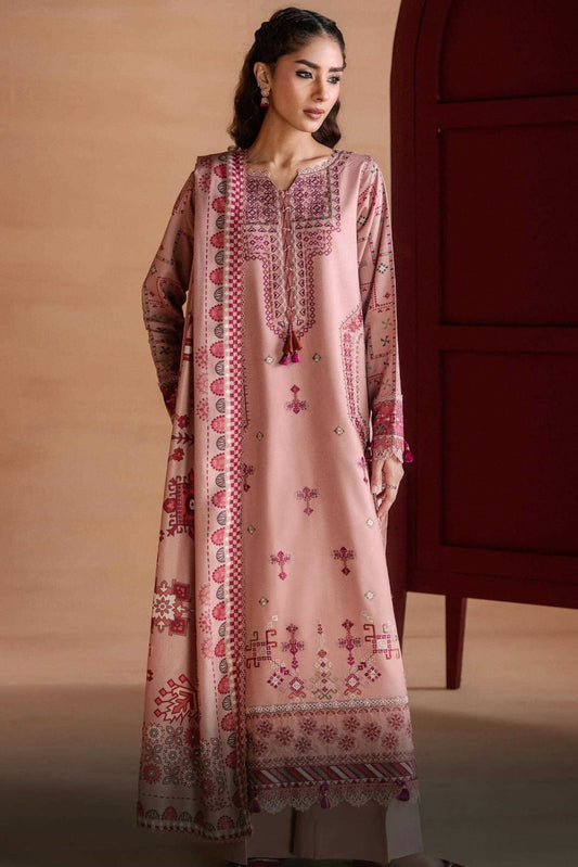 ZYNC Embroidered Luxury Viscose 3pc