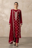 Binzada Unstitched Embroidered Velvet 3pc