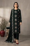 Binzada Unstitched Embroidered Velvet 3pc