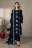 Binzada Unstitched Embroidered Velvet 3pc