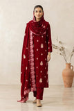 Binzada Unstitched Embroidered Velvet 3pc