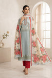 Mix Brand Unstitched Printed Khaddar 3pc