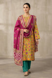 Mix Brand Unstitched Printed Khaddar 3pc