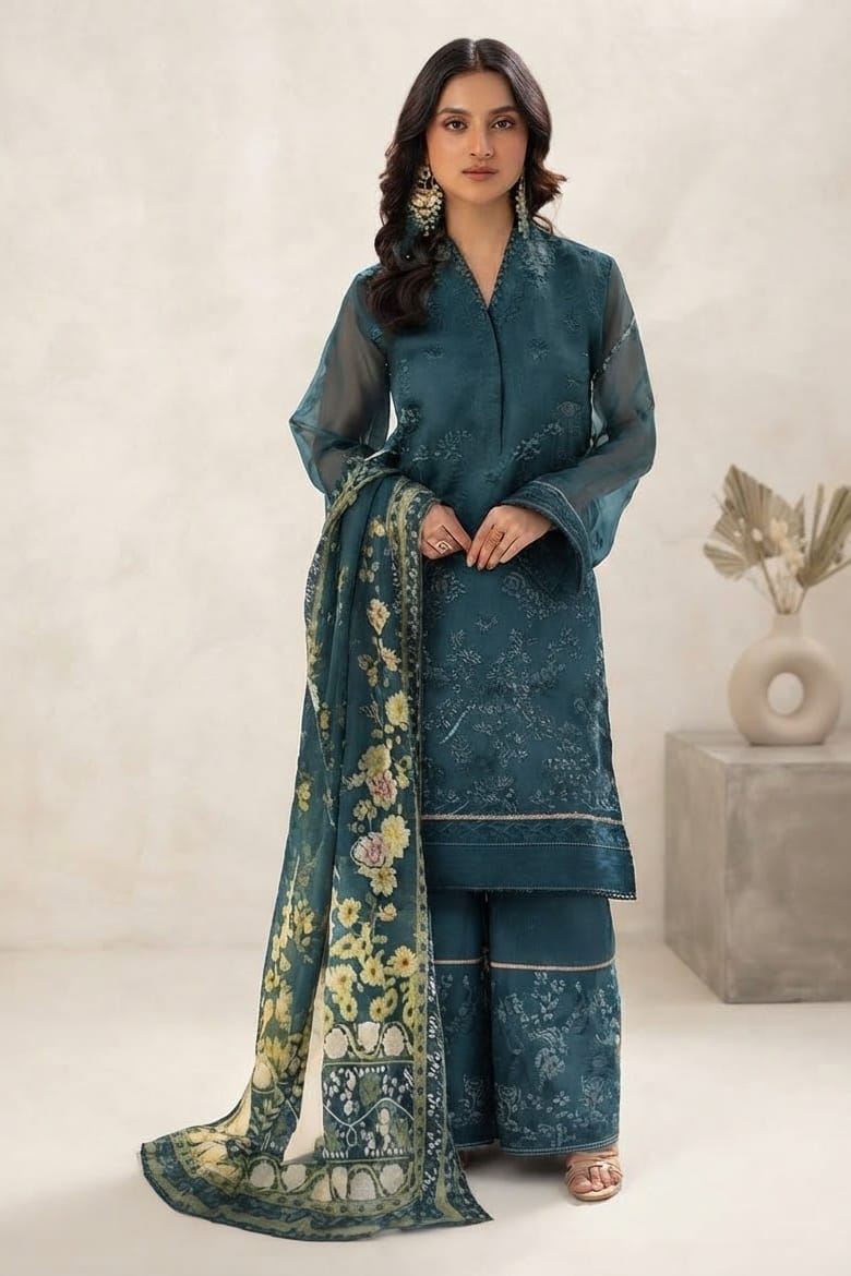 Salitex Nora Formal Collection Embroided 3PC