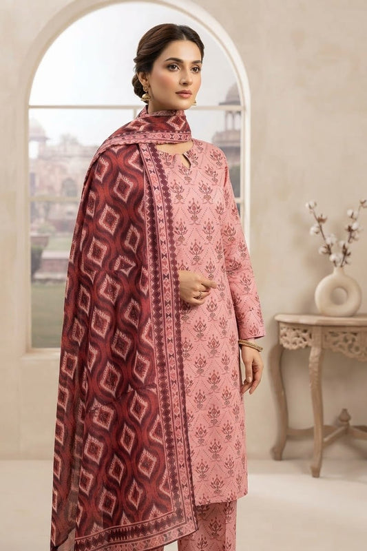 Tawakal Premiuim Stitched Printed Khaddar 3pc