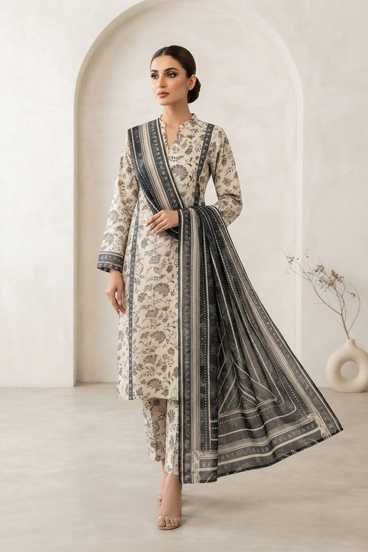 Tawakal Premiuim Stitched Printed Khaddar 3pc