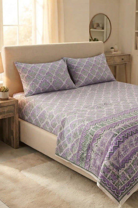 Popular Printed Cotton Bed Sheet
