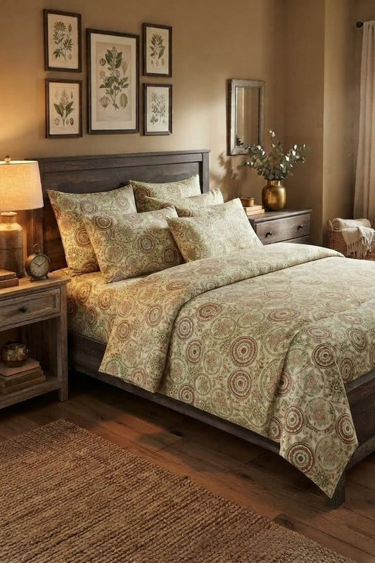 Popular Printed Cotton Bed Sheet