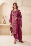 Noor jahan Ethnic Unstitched Embroidered Wool 3pc