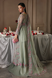 RajBari Sage Embroidered Luxury Formal 3pc