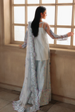 RajBari Sage Embroidered Luxury Formal 3pc