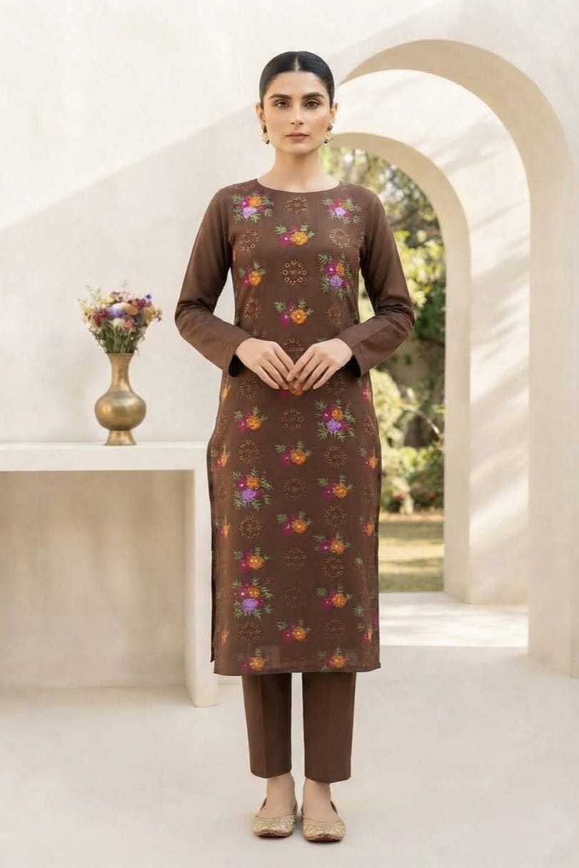 Bareeze Embroidered Karandi Unstitched ST 2pc