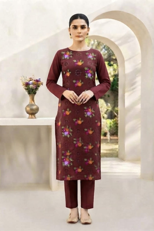 Bareeze Embroidered Karandi Unstitched ST 2pc